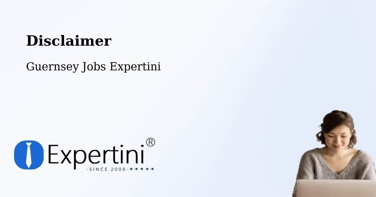 Disclaimer – Les Quartiers - Guernsey Jobs Expertini